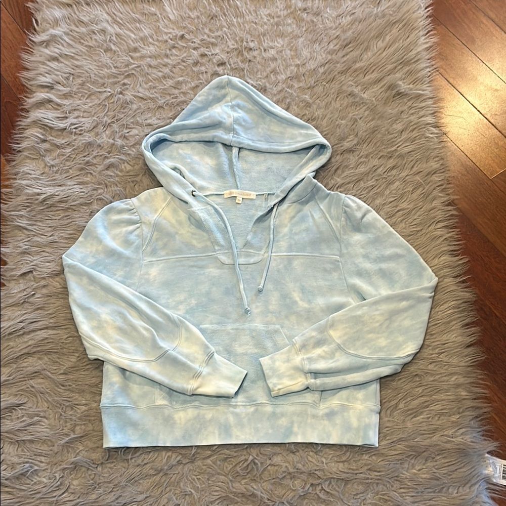 Loveshackfancy Kirby blue tide hoodie